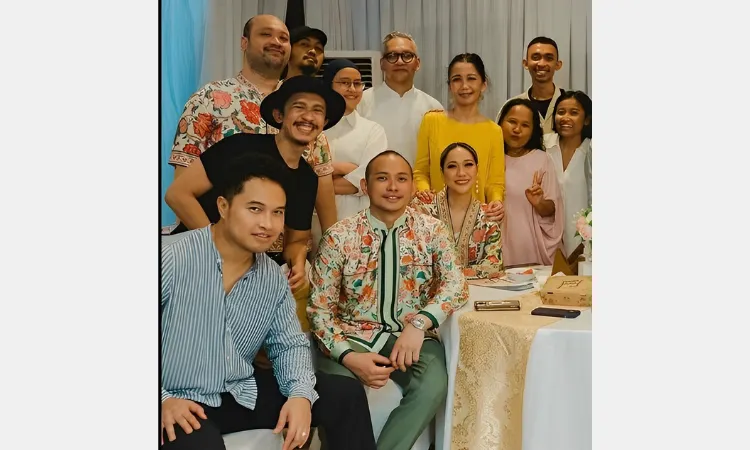 Postingan BCL saat merayakan hari Lebaran