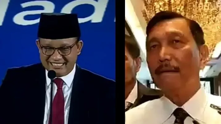 Anies Bswedan dan Luhut Binsar