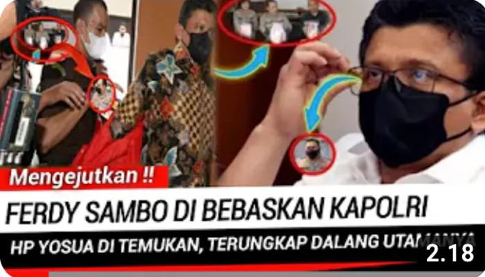 Beredar sebuah video yang menyatakan HP milik Brigadir Yosua ditemukan dan terpidana Ferdy Sambo bebas.