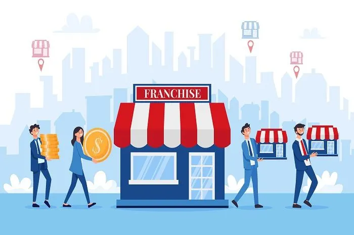 Ilustrasi Bisnis Franchise