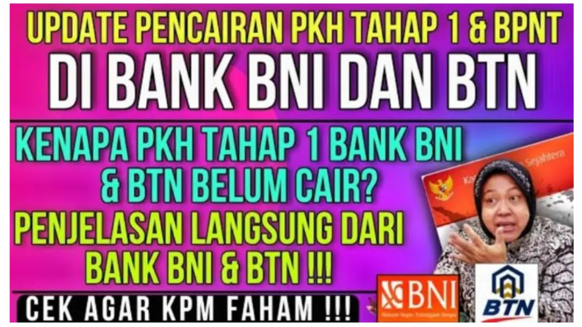 PKH Tahap 1 dan BPNT Lewat KKS Belum Cair