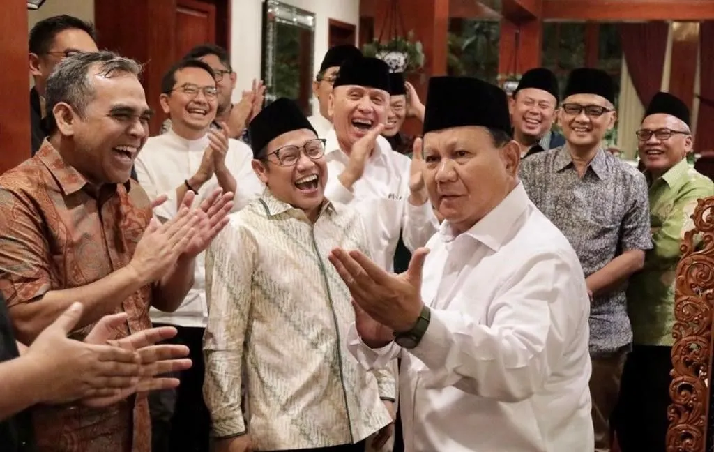 Prabowo Subianto dan Muhaimin Iskandar alias Cak Imin mengajak partai lain untuk bergabung ke dalam koalisinya di pemilu 2024.