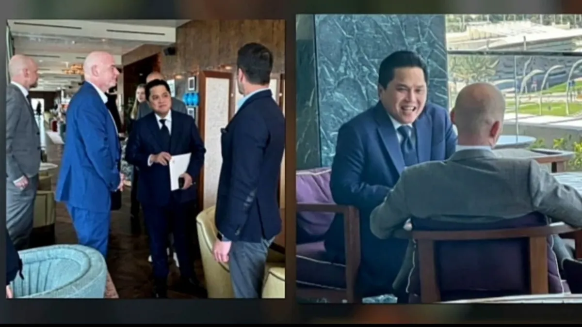 Pertemuan Erick Thohir dan FIFA