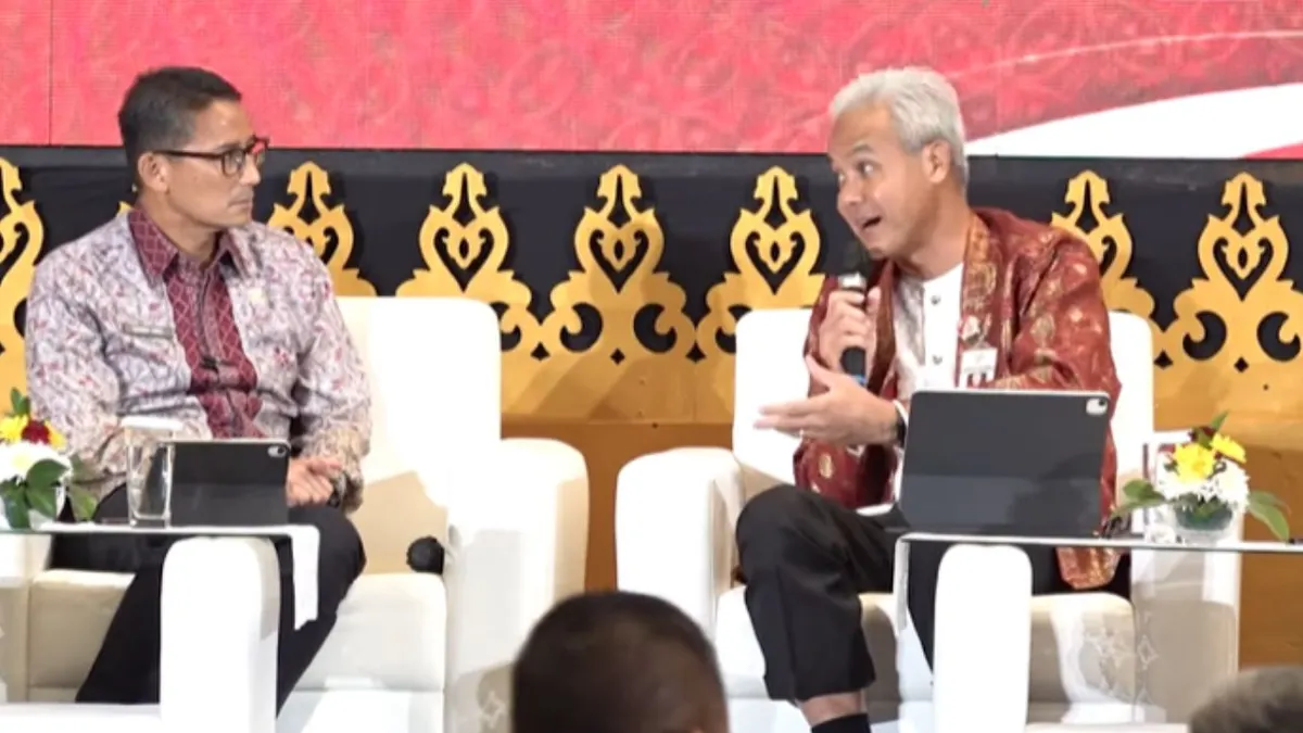 Sandiaga Uno dan Ganjar Pranowo