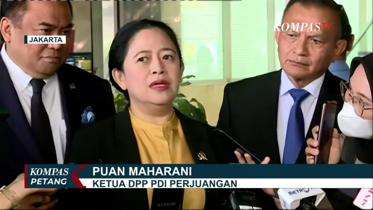 Puan maharani soal jadwal keberangkatan haji yang sama dengan Anies