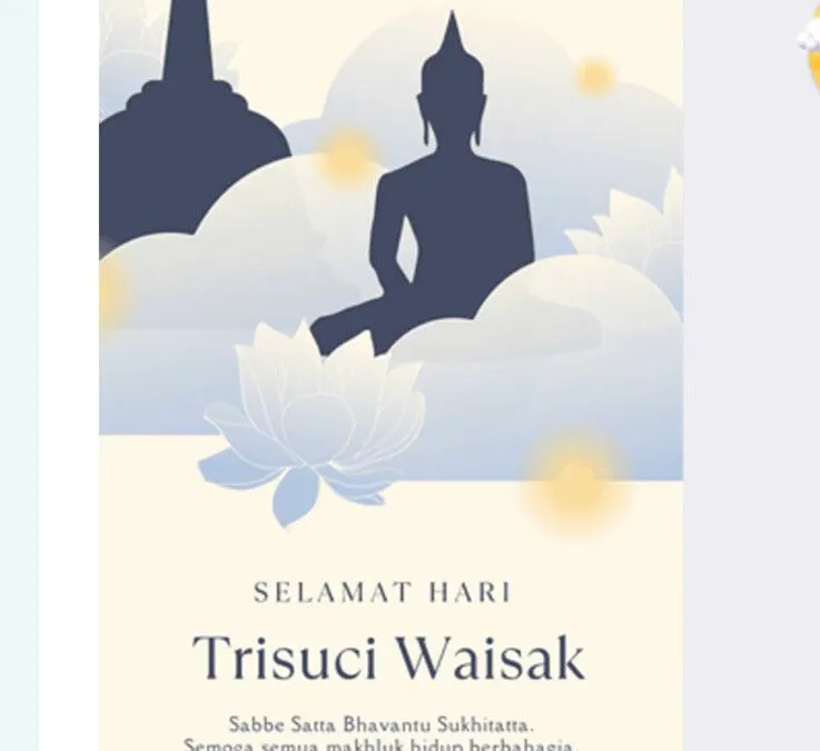 Link Twibbon Hari Raya Waisak 4 Juni 2023