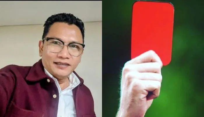 Wakil Ketua LPSK Edwin Partogi Pasaribu memposting gambar kartu merah di akun Instagram diduga untuk Richard Eliezer.