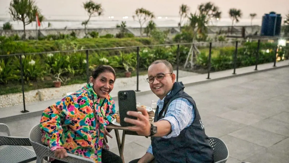 Pertemuan Anies Baswedan - Susi Pudjiastuti (Twitter @aniesbaswedan)