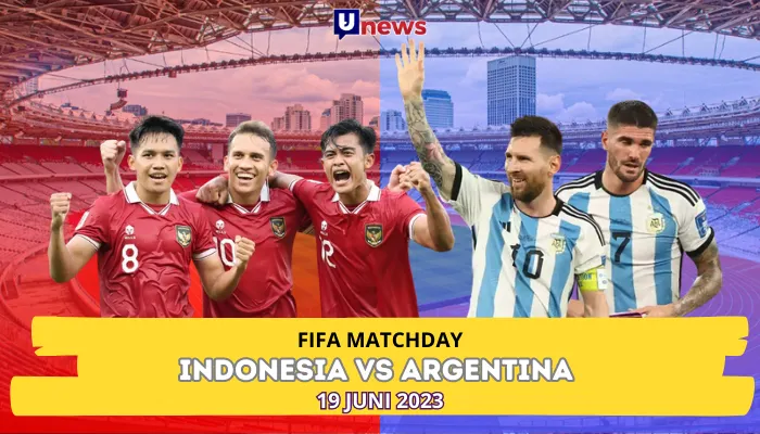 Daftar Harga dan Link Pembelian Tiket Indonesia vs Argentina FIFA Matchday 19 Juni 2023