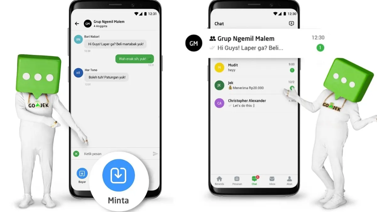 Fitur Chat Gojek populer usai dugaan perselingkuhan yang dilakukan oleh artis Syahnaz Sadiqah dan Rendy Kjaernett menguap di permukaan.
