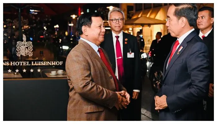 Prabowo Subianto dan Presiden Jokowi