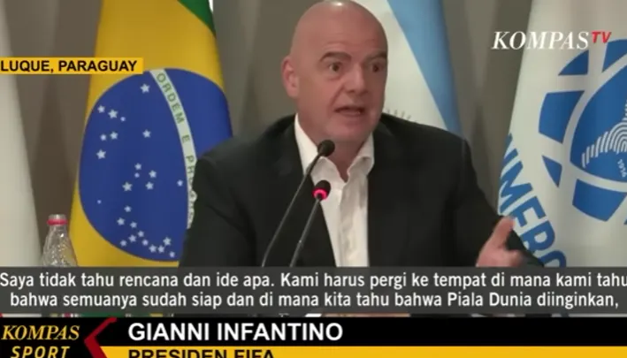 Presiden FIFA, Gianni Infantino