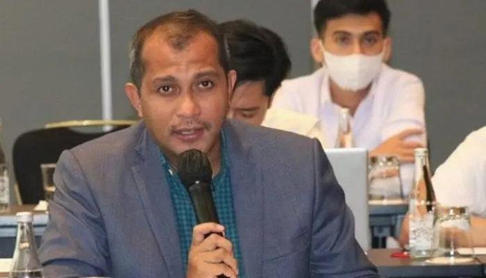  Wakil Menteri Hukum dan Ham (Wamenkumham) Edward Omar Sharif Hiariej