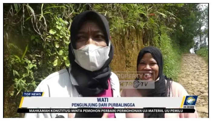 Wati, pengunjung tempat pemakaman korban dukun pengganda uang