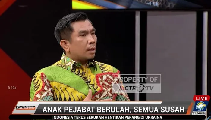Lindung Sihombing selaku kuasa hukum daripada Shane Lukas