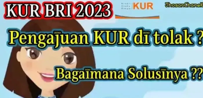 Ilustrasi KUR ditolak bank 