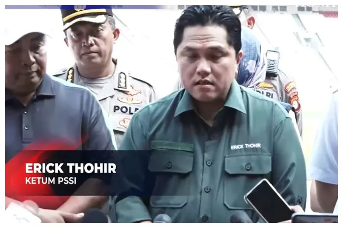 Erick Thohir Ketum PSSI
