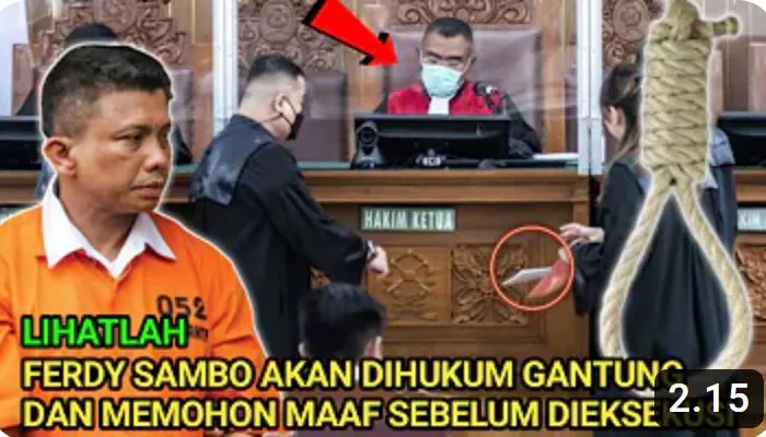 Ferdy Sambo, salah satu pelaku pembunuhan berencana Brigadir J diinformasikan akan di eksekusi mati dan memohon maaf sebelumnya. Benarkah faktanya?