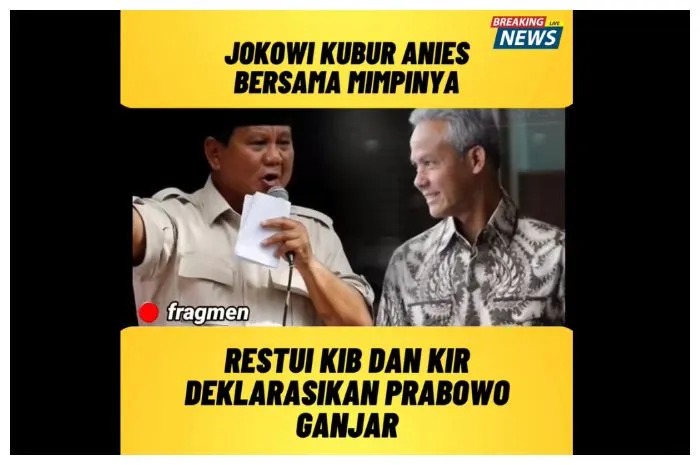 Prabowo dan Ganjar Pranowo 