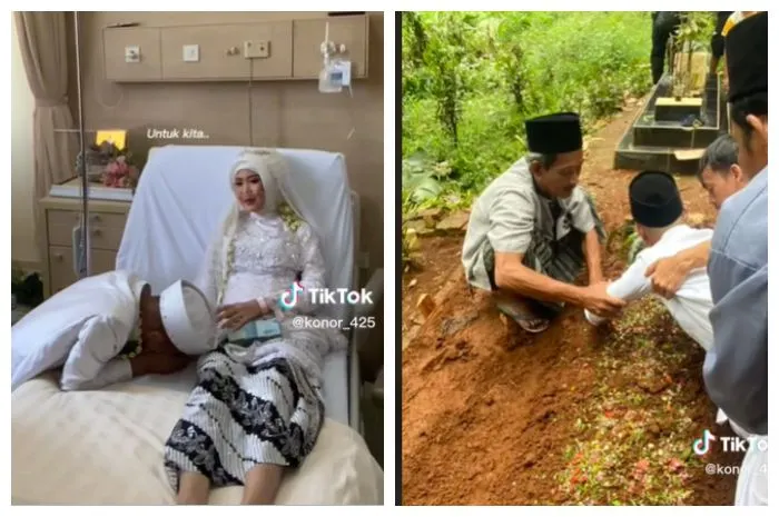 Viral! Kisah Haru Pasangan Suami Istri Menikah di Rumah Sakit