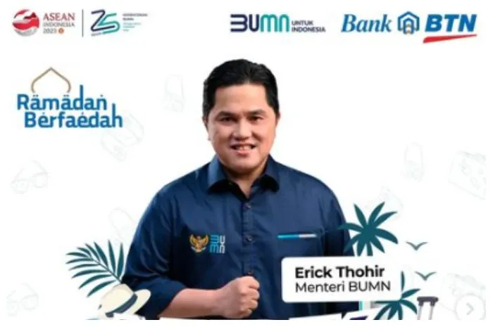 Menteri BUMN, Erick Thohir