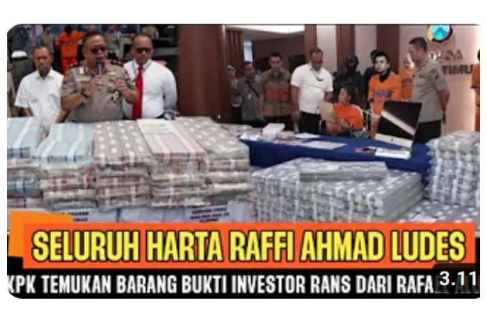 Illustrasi. Rafael Alun Jadi Investor RANS