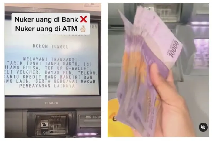 Tukar Uang di ATM