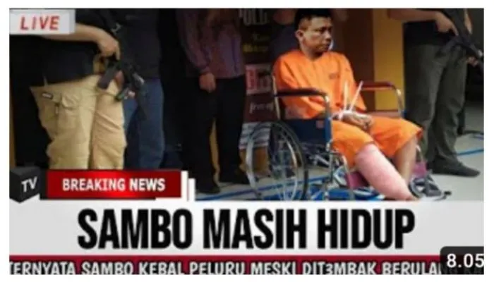 CEK FAKTA: Ferdy Sambo Kebal Peluru?
