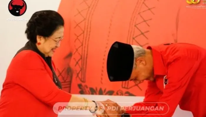 Megawati dan Ganjar Pranowo