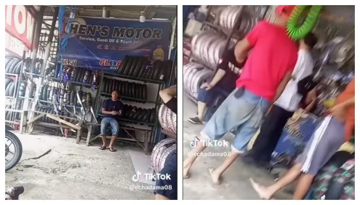 Video Pemerasan di Bengkel Hen's Motor Viral
