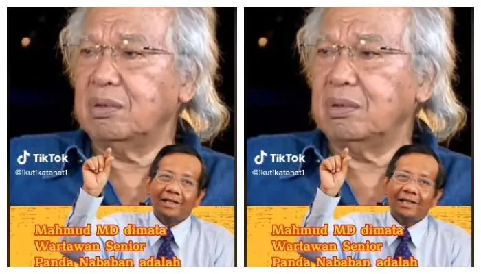 Panda Nababan dan Mahfud MD