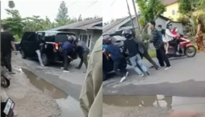 Video amatir warga rekam penganiayaan dosen di Pontianak