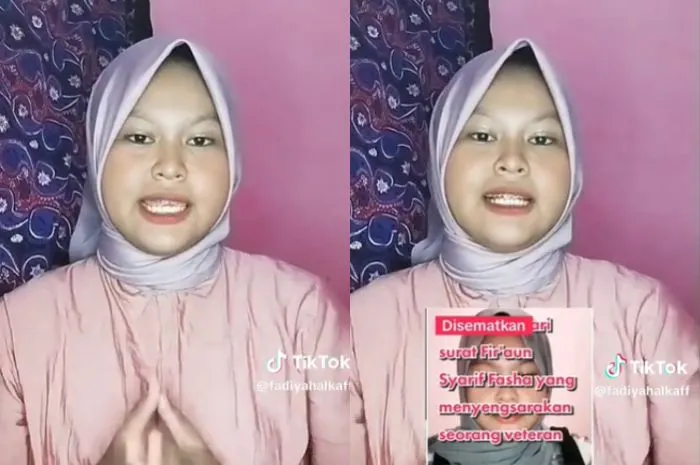 Siswi SMP bernama Syarifah Fadiyah Alkaff yang mengkritik Wali Kota Jambi