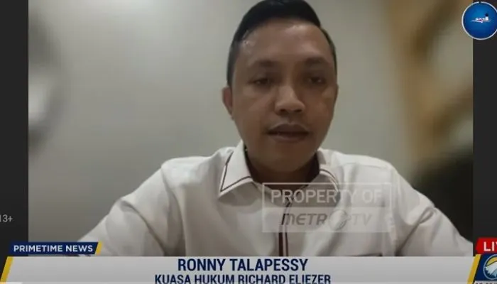Ronny Talapessy, kuasa hukum Richard Eliezer