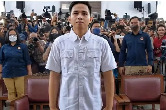 Richard Eliezer saat sidang vonis di Pengadilan Negeri Jakarta Selatan