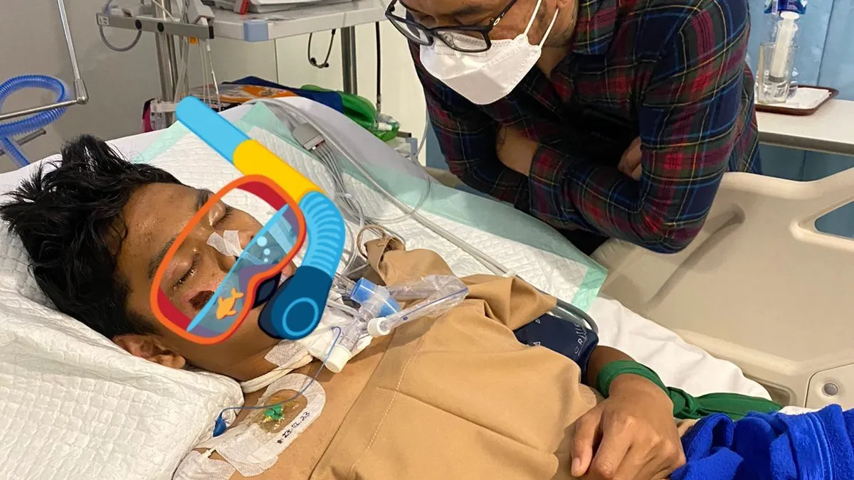 David Ozora Dalam masa Perawatan 