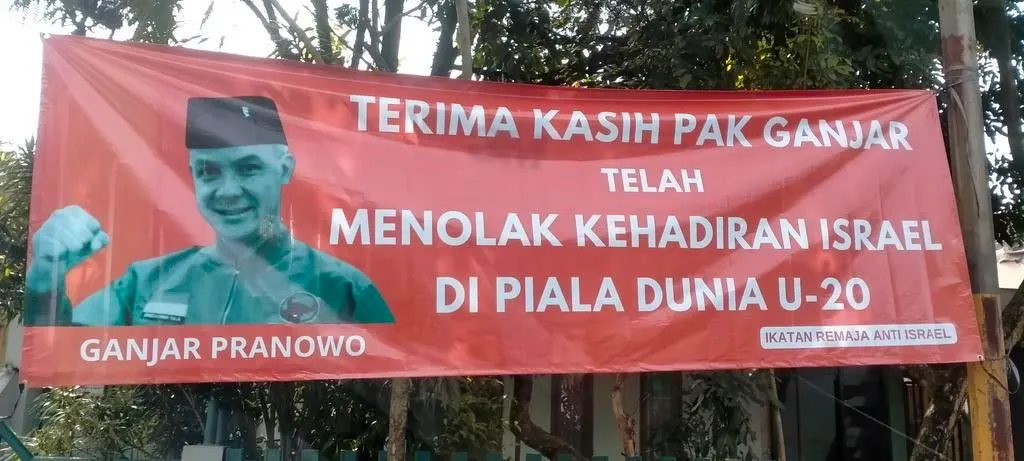 Penolakan Ganjar Pranowo Terhadap Timnas Israel