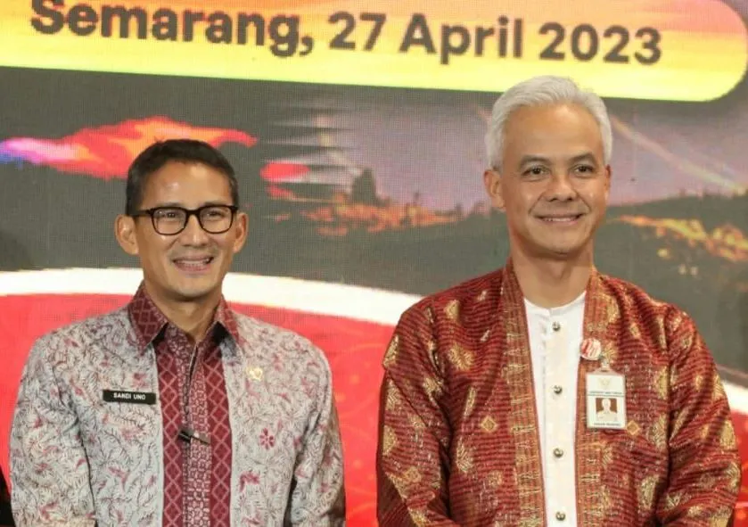 Ganjar Pranowo dan Sandiaga Uno