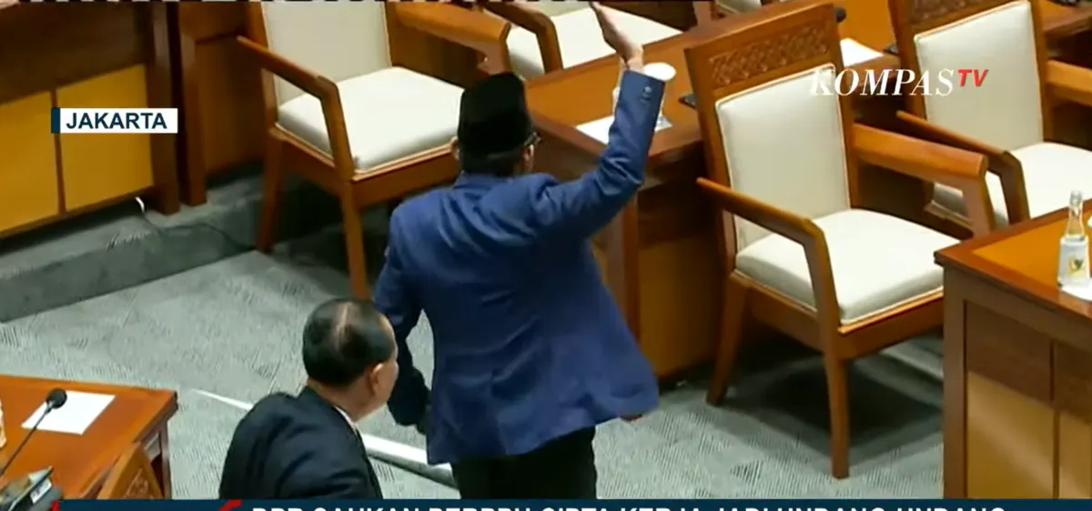 Momen Fraksi PKS dan Demokrat Tolak UU Cipta Kerja 