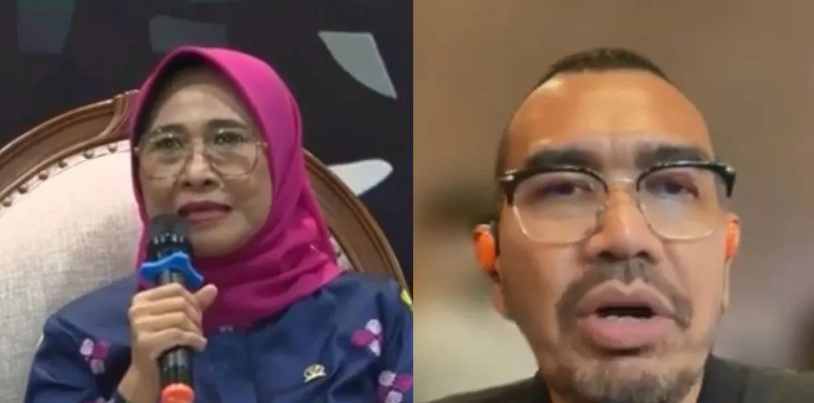 Wakil Ketua Komisi X DPR, Hetifah Sjaifudian dan Arya Sinulingga
