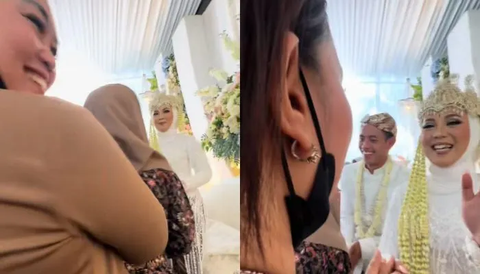 Video Viral perempuan nekat tagih hutang ke hajatan