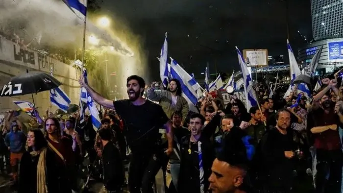 Demonstrasi Warga Israel
