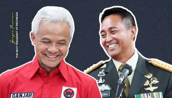 Bakal calon presiden (capres) Ganjar Pranowo mendapat dukungan penuh dari mantan Panglima TNI Jenderal Andika Perkasa.