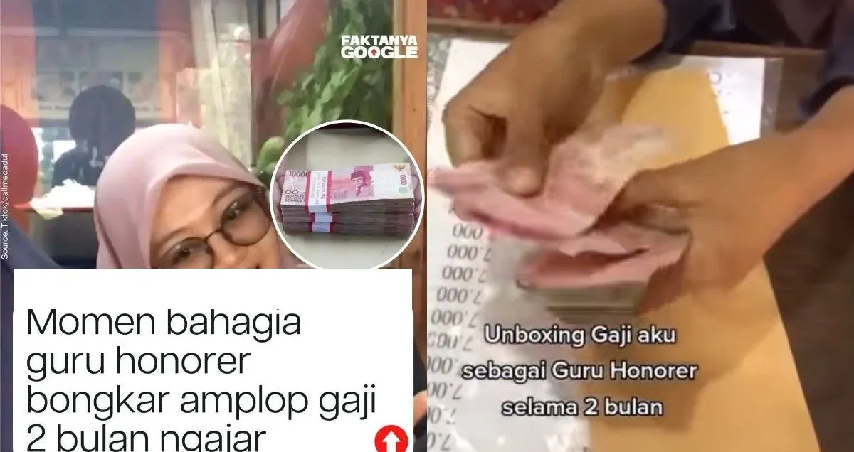 Guru honorer viral 