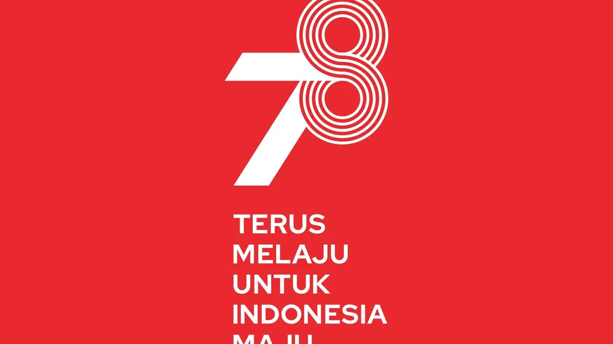 Logo HUT Kemerdekaan RI ke 78