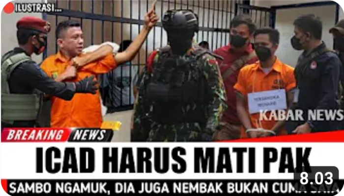 Heboh video yang menginformasikan soal Ferdy Sambo mengamuk dan meminta Bharada E untuk ikut dihukum mati.