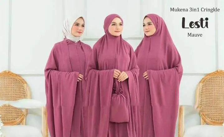 Ilustrasi. Nama pedangdut cantik Lesti Kejora kini tengah ramai dan dikaitkan dengan gamis trend fashion Lebaran 2023.