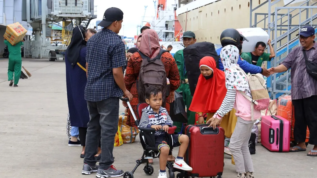 Ilustrasi Mudik Gratis  yang Disediakan oleh Sejumlah Pihak