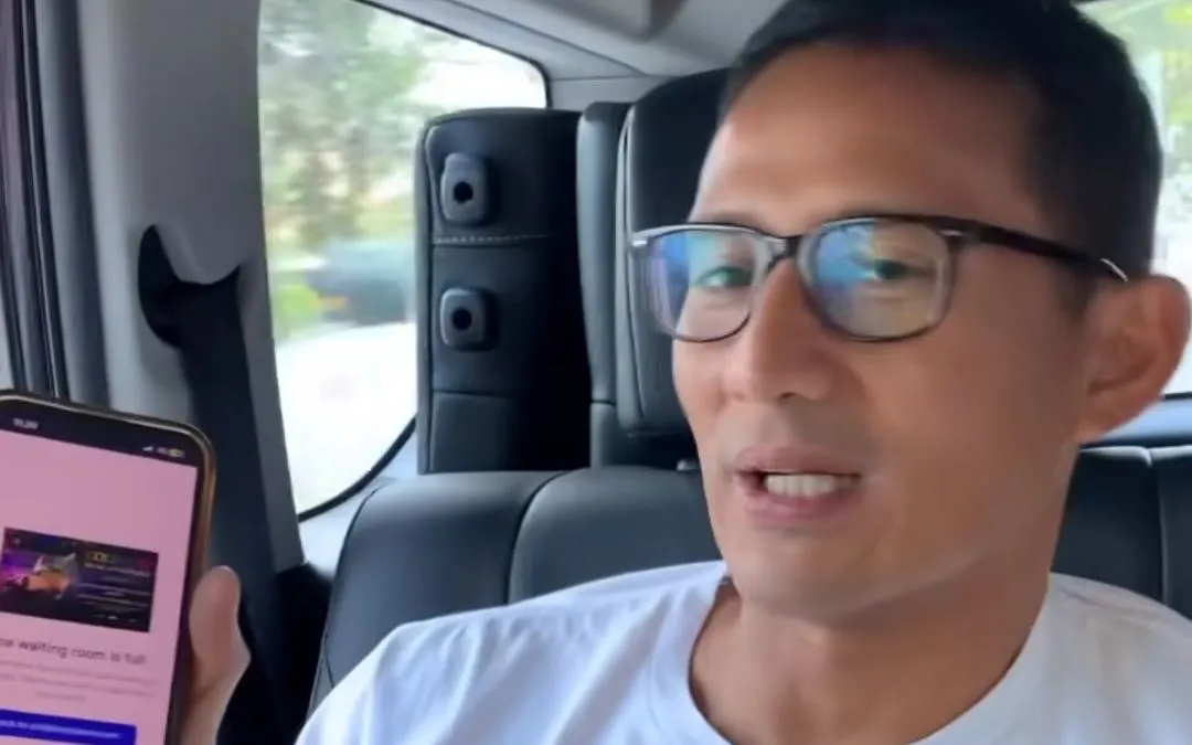 Sandiaga Uno selaku Menteri Pariwisata dan Ekonomi Kreatif (Menparekraf) mengungkapkan soal pentingnya konser Coldplay yang akan digelar di Indonesia November mendatang.