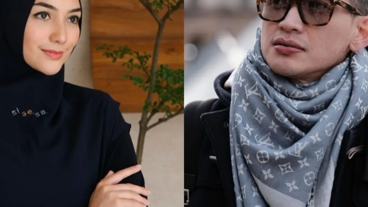 Citra Kirana dan sang suami, Rezky Aditya